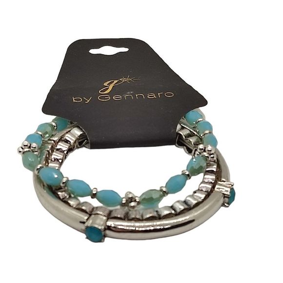 Gennaro Stretch Stack Bracelets - Picture 2 of 3